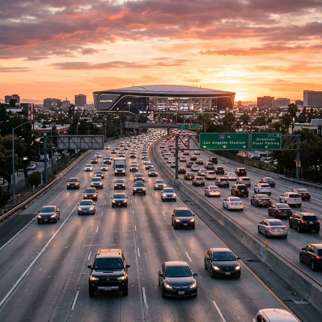 Stadium Traffic Gridlock