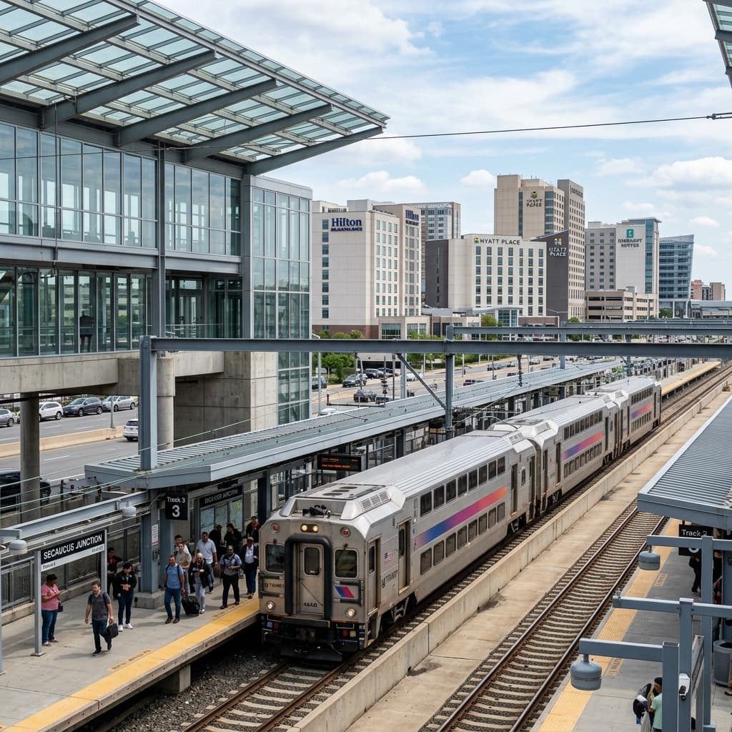 Secaucus Junction hotel strategy
